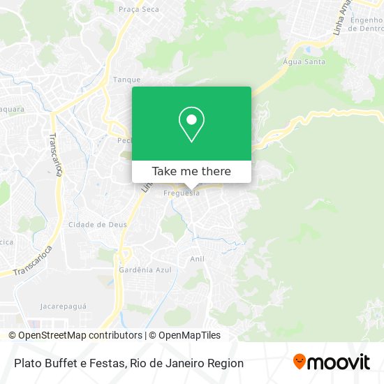 Plato Buffet e Festas map