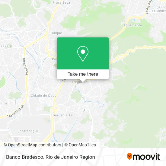 Banco Bradesco map