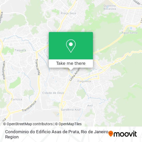 Condominio do Edificio Asas de Prata map