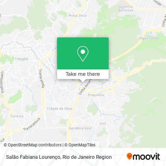 Salão Fabiana Lourenço map