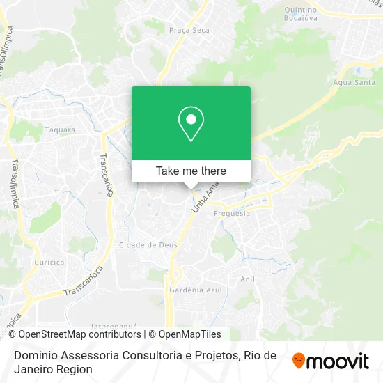 Dominio Assessoria Consultoria e Projetos map