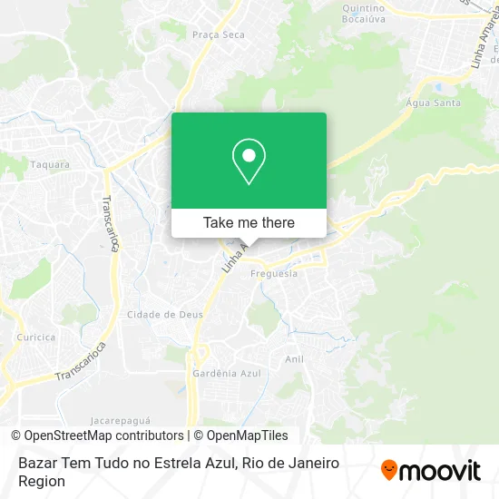 Bazar Tem Tudo no Estrela Azul map