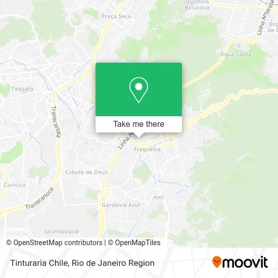 Tinturaria Chile map