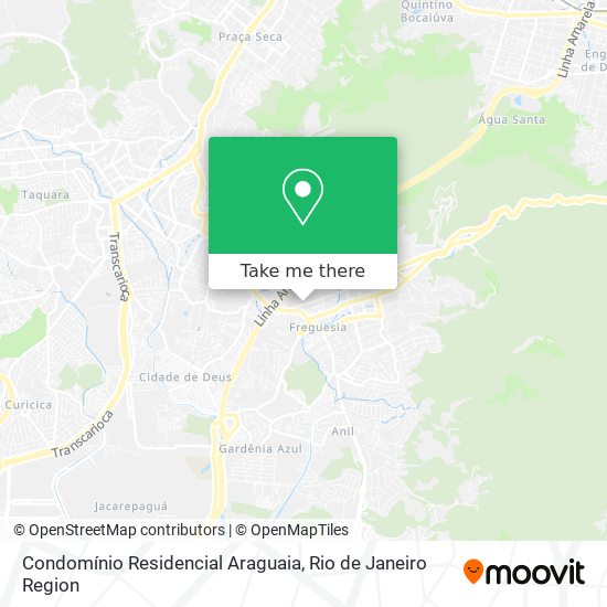 Condomínio Residencial Araguaia map
