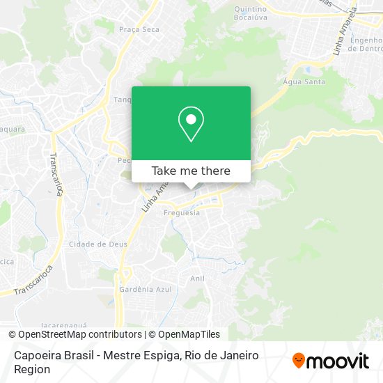 Capoeira Brasil - Mestre Espiga map