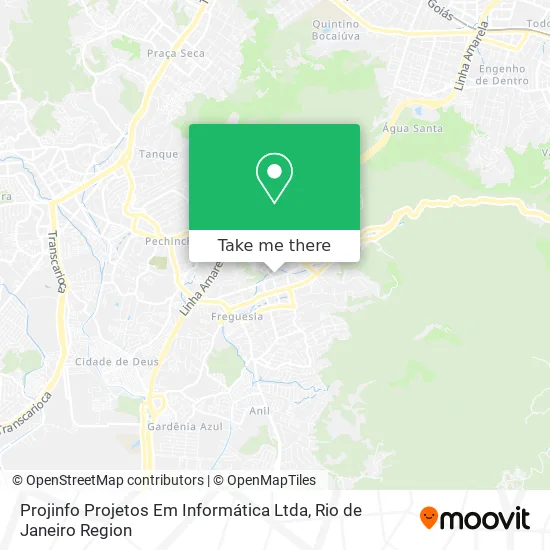 Projinfo Projetos Em Informática Ltda map