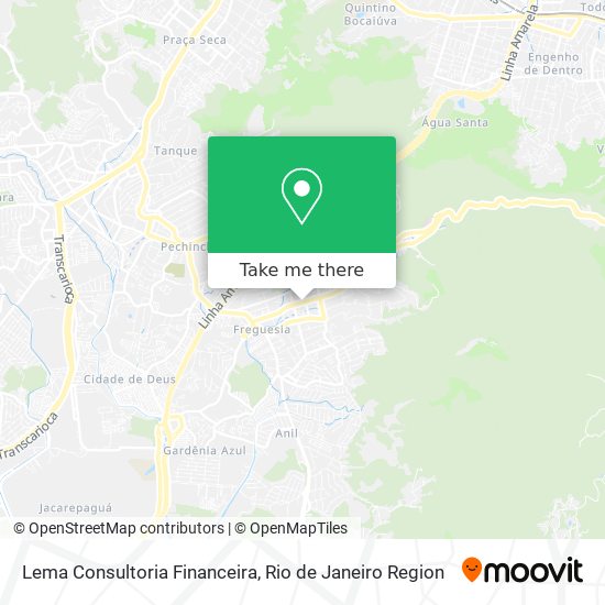 Mapa Lema Consultoria Financeira