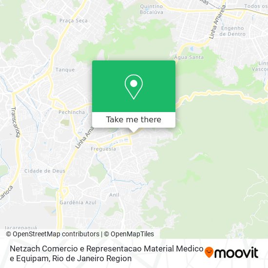 Netzach Comercio e Representacao Material Medico e Equipam map