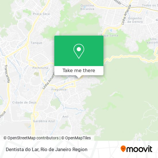 Mapa Dentista do Lar