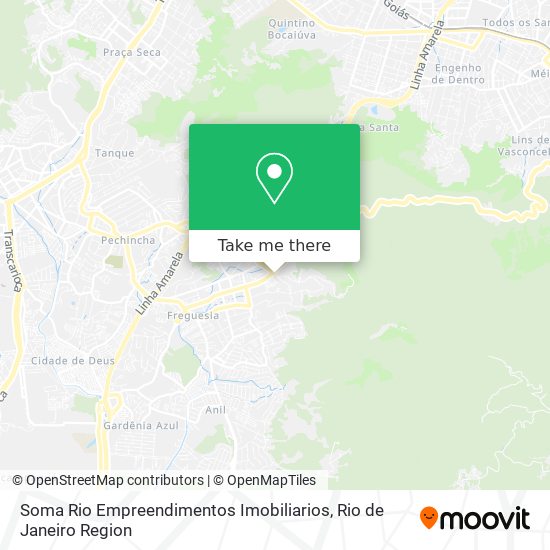 Soma Rio Empreendimentos Imobiliarios map