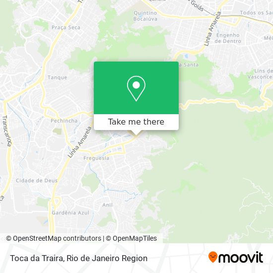 Toca da Traira map