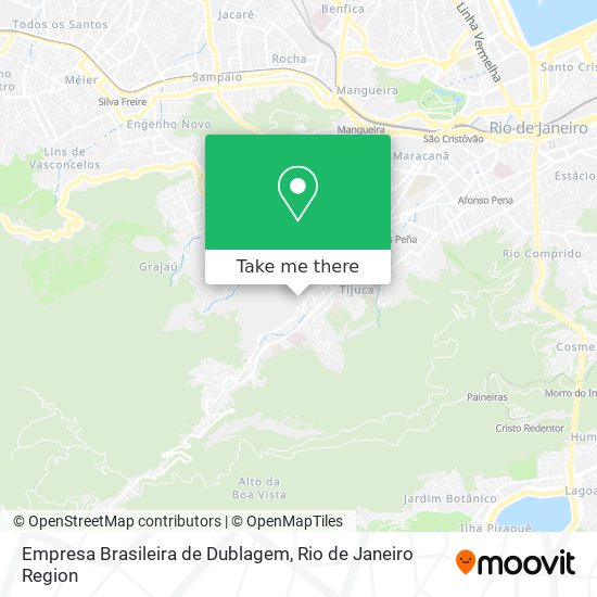 Empresa Brasileira de Dublagem map