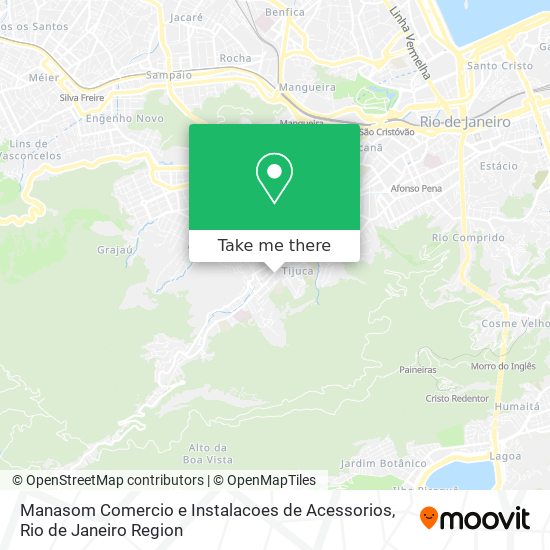 Manasom Comercio e Instalacoes de Acessorios map