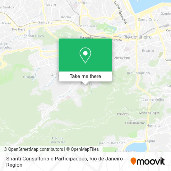 Shanti Consultoria e Participacoes map