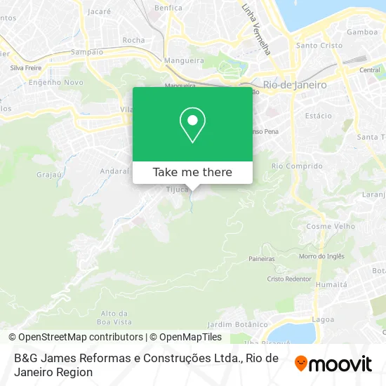 B&G James Reformas e Construções Ltda. map