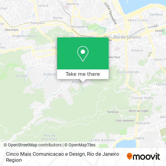 Cinco Mais Comunicacao e Design map