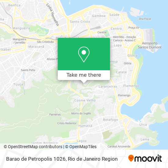 Barao de Petropolis 1026 map