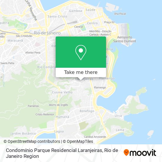 Condomínio Parque Residencial Laranjeiras map