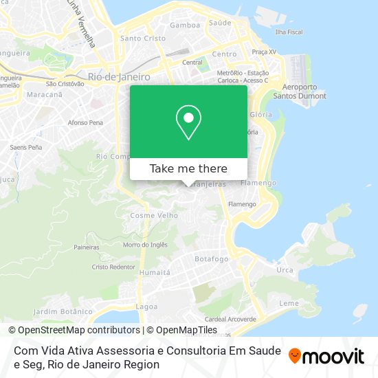 Mapa Com Vida Ativa Assessoria e Consultoria Em Saude e Seg