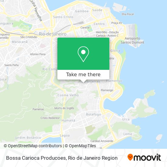 Bossa Carioca Producoes map