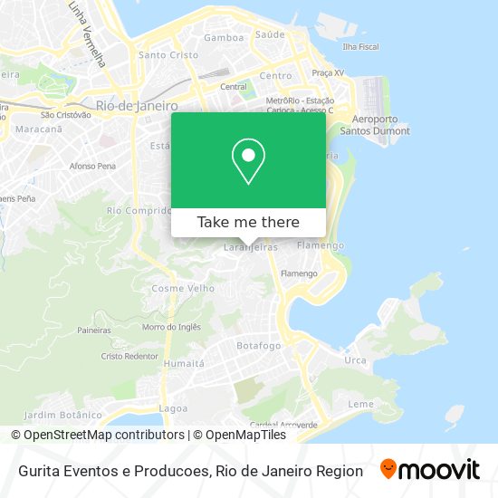 Mapa Gurita Eventos e Producoes