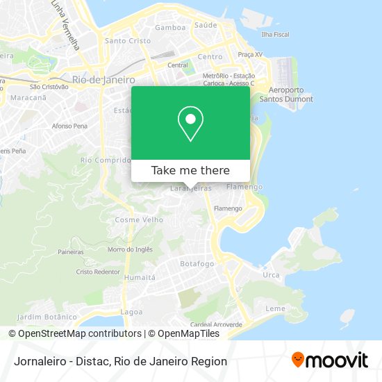Jornaleiro - Distac map
