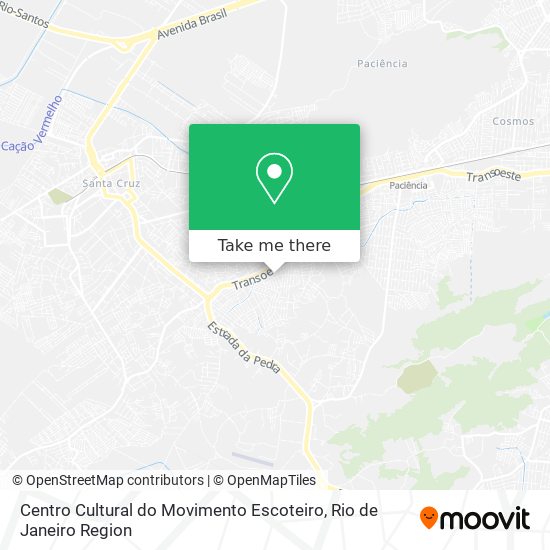 Centro Cultural do Movimento Escoteiro map