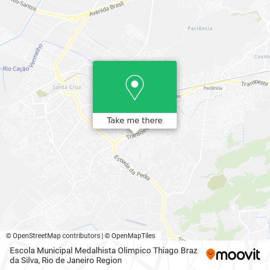 Escola Municipal Medalhista Olimpico Thiago Braz da Silva map