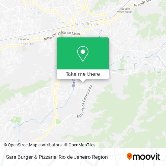 Sara Burger & Pizzaria map