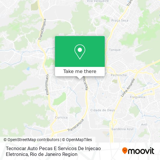 Tecnocar Auto Pecas E Servicos De Injecao Eletronica map