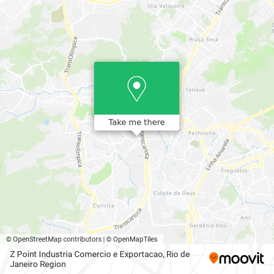 Z Point Industria Comercio e Exportacao map