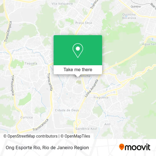 Ong Esporte Rio map