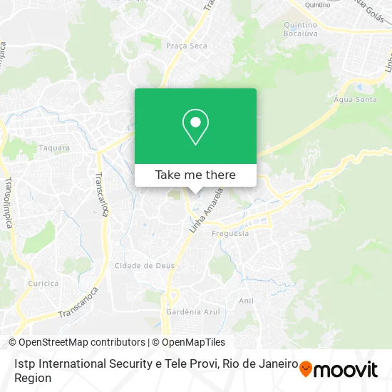 Istp International Security e Tele Provi map