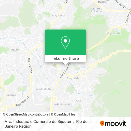 Viva Industria e Comercio de Bijouteria map