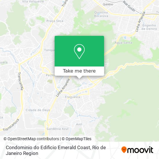 Condominio do Edificio Emerald Coast map