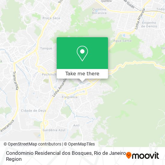 Mapa Condominio Residencial dos Bosques