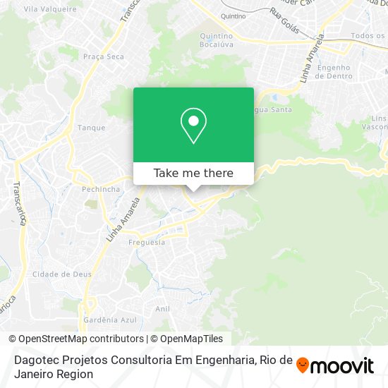 Dagotec Projetos Consultoria Em Engenharia map