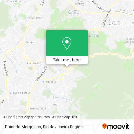 Point do Marquinho map