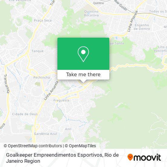 Goalkeeper Empreendimentos Esportivos map