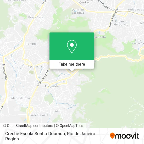 Creche Escola Sonho Dourado map