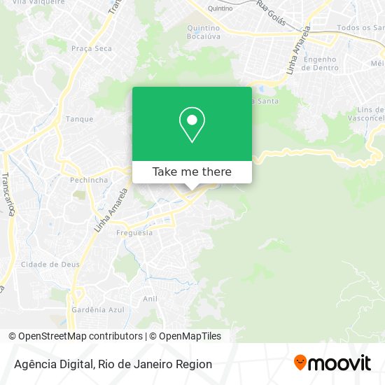 Agência Digital map