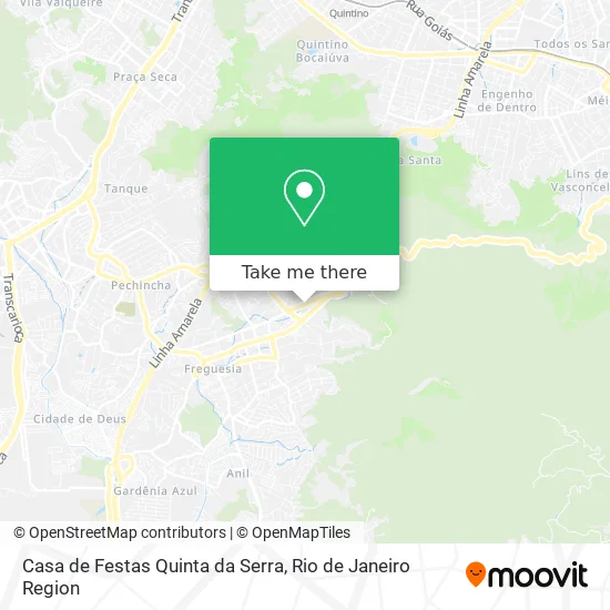 Casa de Festas Quinta da Serra map