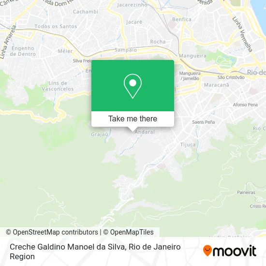 Creche Galdino Manoel da Silva map