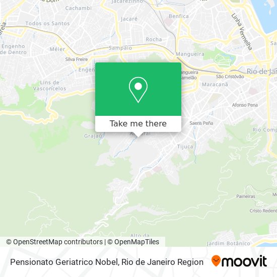 Pensionato Geriatrico Nobel map