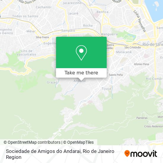 Sociedade de Amigos do Andarai map