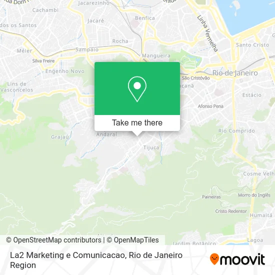 La2 Marketing e Comunicacao map