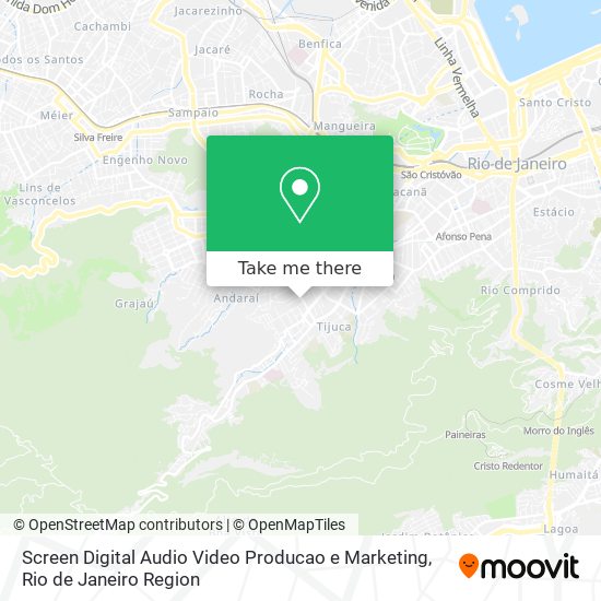 Screen Digital Audio Video Producao e Marketing map