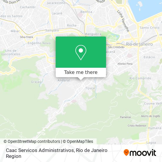 Caac Servicos Administrativos map