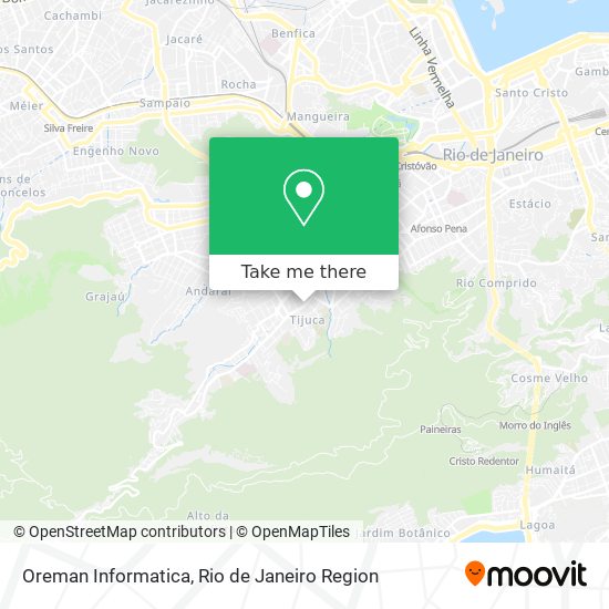 Oreman Informatica map