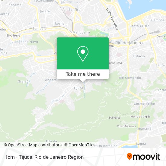 Icm - Tijuca map